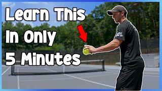 Learn The Pickleball Spin Serve in 5 Minutes