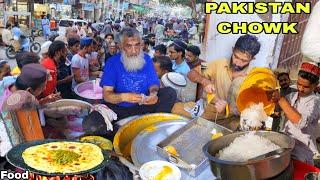 RAMADAN KI VIBES Ramadan Walk in PAKISTAN CHOWK | Street Food Making Process Before IFTAR Time