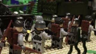 Брестская крепость лего мультфильм (трейлер) / Lego ww2 stopmotion Brest fortress battle trailer