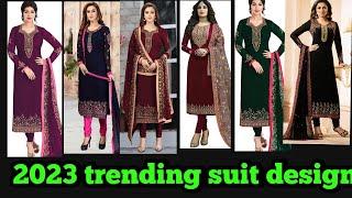 long suit design/ long kurti paijami dress/ party wear dress design Suit Material on Flipkarthttp