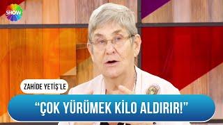 Canan Karatay, yürüyüş yapmanın faydalarını anlatıyor! | Zahide Yetiş'le