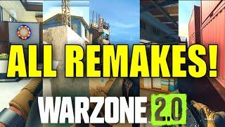 All Map Remakes in Warzone 2! Afghan, Terminal, Shipment, Rust, Showdown, Highrise, Dome, Quarry