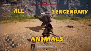 All Legendary Animal locations:Assassins Creed Odyssey