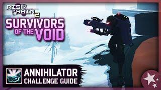 Railgunner: Annihilator Challenge Guide - Risk of Rain 2 (Survivors of the Void DLC)