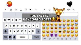 iOS latest keyboard with iOS emoji || iOS keyboard on android || its Snow00