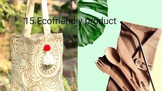 15 Eco-friendly Product Ideas| Zero Waste & Reusable Products | Small Business Ideas