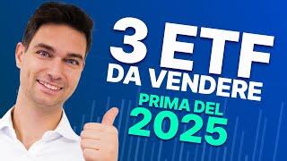 3 ETF da vendere prima del 2025: strategia di ribilanciamento per un portafoglio efficiente