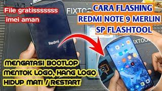 CARA MENGATASI REDMI NOTE 9 BOOTLOOP, MENTOK LOGO, RESTART TERUS MENERUS