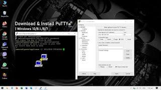 How to Download and Install PuTTY for Windows 10,8.1,8,7 |Laptop/Desktop