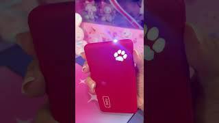 INIU B41 Red 10000mAh Power Bank that 99% of girls love, Cute, Lighter and Fast charge three device