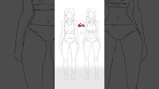 Mistake When Drawing - Quick Art Tips #art #sketch #shorts #tutorial #drawingtutorial #anime