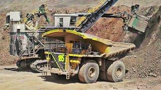 3 Best Electric Rope Shovel Machine P&H 4100 XPC - Bucyrus 495 HR & Cat 7495 - Massive Equipment