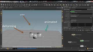 houdini Rigid Body objects(deforming, animated,and active)