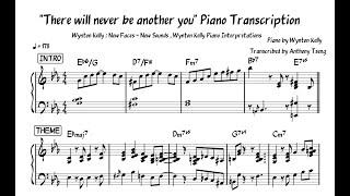 Wynton Kelly "There will never be another you" Piano Transcription