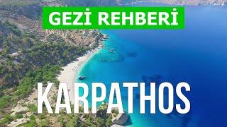 Karpathos adası, Yunanistan | Plajlari, gezisi, yerler, doğa | 4k videosu | Karpathos ne görmek