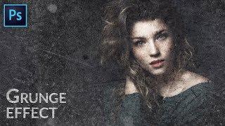 How to Add Grunge Texture in Photoshop | Photo Effects