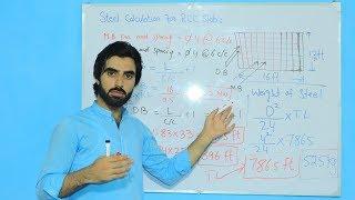 Steel Calculation for RCC Slab - How to find quantity of steel for Slab?