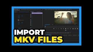 Premiere Pro ： How to Import mkv Files mkv Not Supported Fix 2024