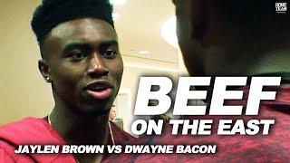 "BEEF on the EAST" Jaylen Brown & Dwayne Bacon at McDonald's All American Game