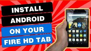 How To Install Stock Android On Fire Tablet IN 11 MINUTES