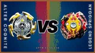 ALTER CHRONOS.6M.T vs LEGEND SPRIGGAN.7.Mr | ON REAL LIFE BEYBLADE STADIUM