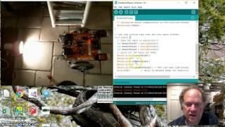 2017 Simple plotting of three analog sensors with Arduino.