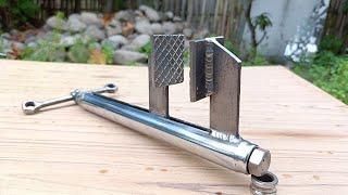 very few know how to build tools that change the way you work | homemade vise