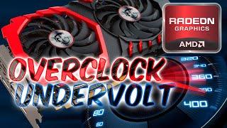 COMO HACER OVERCLOCK Y UNDERVOLT A GRAFICAS AMD RX570 - RX580 -  RX590 de manera facil en 2022