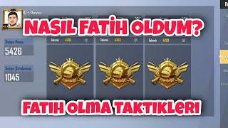 NASIL FATİH OLDUM!! FATİH OLMA YOLLARI!! PUBG MOBİLE LİTE!!