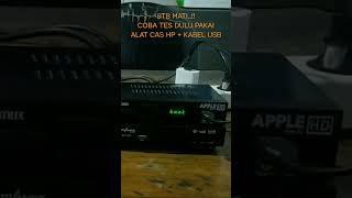 STB Mati Total.. Coba hidupkan pakai alat cas Hp + kabel USB