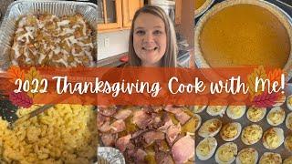 THANKSGIVING 2022 COOK WITH ME || OVER 10 DELICIOUS RECIPES!