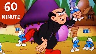 GARGAMEL ÎI PRINDE PE ȘTRUMFI! • 60 de minute de Ștrumfii • Ștrumfii