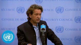 Doctors Without Borders on the Israel/Palestine Crisis - Media Stakeout | UN Security Council