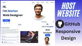 Complete Portfolio Website Tutorial | Responsive Design + GitHub Hosting