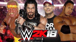 Hulk Hogan vs  Roman Reigns vs John Cena vs The Rock