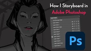 How I Storyboard in Adobe Photoshop