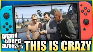 Grand Theft Auto 5 Is Finally On The Switch...