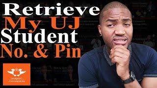 How to retrieve your student number & pin at the University of Johannesburg (UJ)?