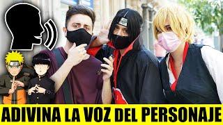 ADIVINA LA VOZ DEL PERSONAJE DE ANIME - NARUTO SHIPPUDEN PEOR SHIPPEO ANIME SK8 TOKYO REVENGERS