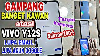 Cara mengatasi Vivo Y12S Lupa Email, Lupa Akun Google, Tanpa Komputer