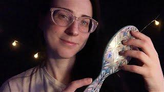 ASMR Gentle Scratchy Tapping on Plastic Items