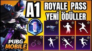 A1 ROYALE PASS YENİ ÖDÜLLER | A1 ROYALE PASS SET ÖZELLEŞTİRME | A1 RP ÖDÜLLERİ | 2.6 | PUBG MOBILE