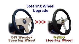 Wheel Upgrade | Replace Steering & Force-Feedback motor with magic!