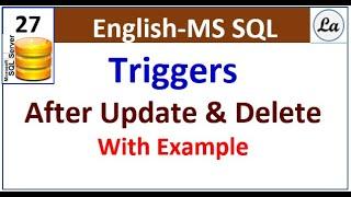 SQL After Triggers | After insert trigger in sql server