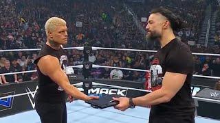 SHOCKING! Roman Reigns And Cody Rhodes TEAMS-UP On SmackDown | Roman & Cody Vs Solo & Jacob Fatu