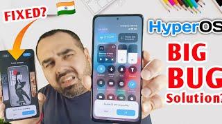  Official Xiaomi HyperOS Big Issue In Redmi & Poco  Devices- How To Fix System UI isn't Responding