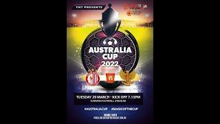 Australia Cup 2022: Darwin Olympic SC VS Garuda Football Club.