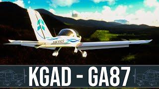  KGAD to GA87: Exploring the Area with Hops in the FSReborn Sting S4!