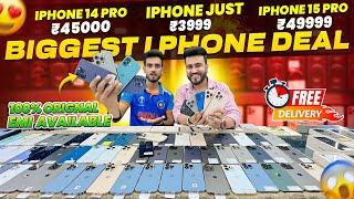 Biggest iPhone Sale Ever | Cheapest iPhone Market  | Second Hand Mobile | iPhone15 Pro iPhone 16