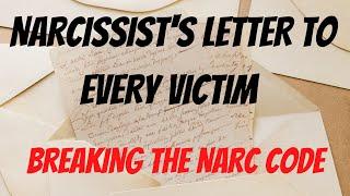 Narcissist Letter To Every Victim